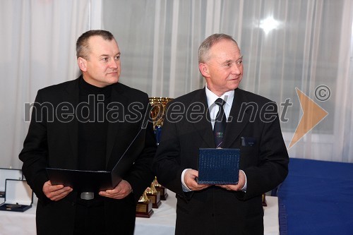 Franc Kangler, župan Mestne občine Maribor in dr. Alojz Križman, predsednik Športne zveze Maribor