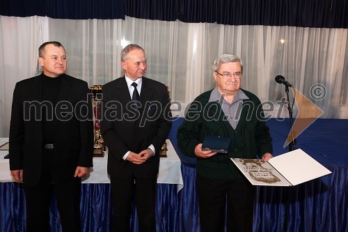 Franc Kangler, župan Mestne občine Maribor, dr. Alojz Križman, predsednik Športne zveze Maribor in ...