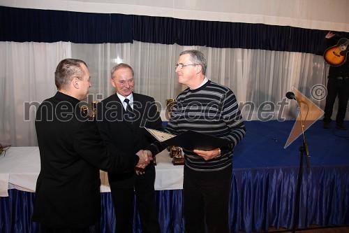 Franc Kangler, župan Mestne občine Maribor, dr. Alojz Križman, predsednik Športne zveze Maribor in Leon Kremžar, župan Miklavža