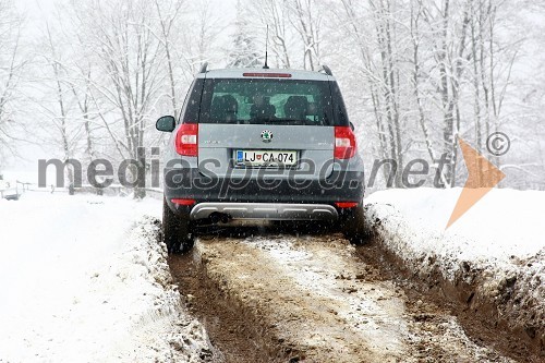 Škoda Yeti 4×4  	 
	