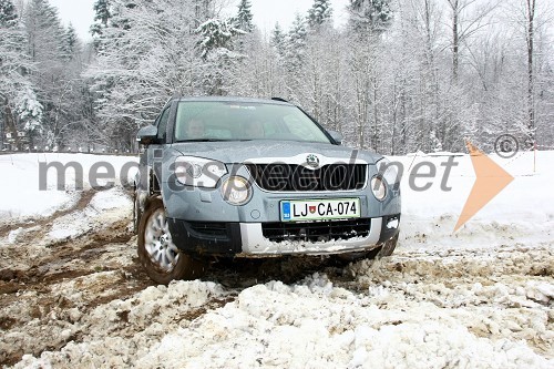 Škoda na 4, predstavitev vozil Škoda 4×4