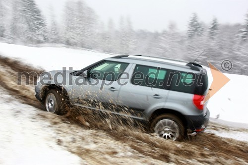 Škoda Yeti 4×4  	 
	