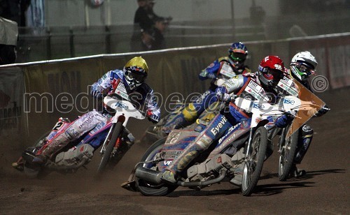 Jason Crump (Avstralija) in Tomasz Gollob (Poljska)