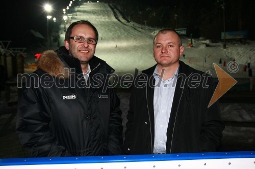 Tomaž Gaube, direktor in solastnik Kraft & Werk ter Franc Kangler, župan Mestne občine Maribor