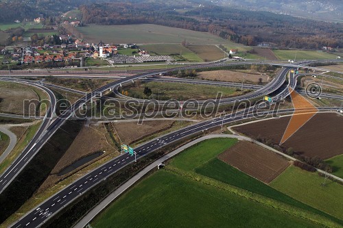 Štajerska avtocesta, razcep Slivnica