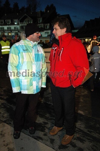 Tomaž Gaube, direktor in solastnik Kraft & Werk ter Peter Grubelnik, zastopnik družbe Elektro Maribor