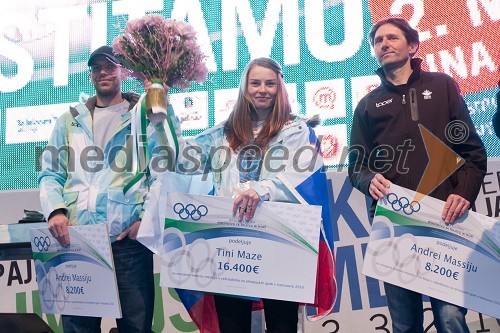 Tina Maze, smučarka, slovenska olimpijska podprvakinja z ekipo