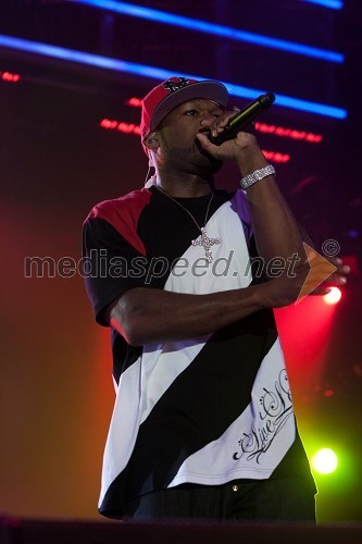 50 Cent, koncert