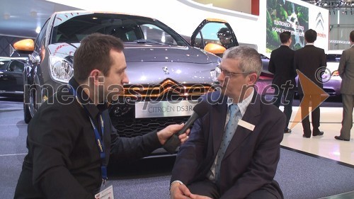 Sadko Mezgec, predstavnik Citroen Slovenija o vozilu Citroen DS3 in novostih, ki jih lahko pričakujemo od francoskega proizvajalca