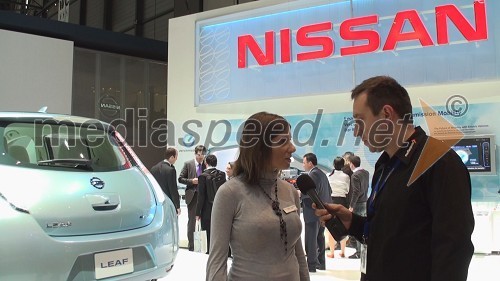 Lidija Ruden Kostrevc, predstavnica znamke Nissan pri Renault Nissan Slovenija o vozilih Nissan Micra, Nissan Juke in ostalih novostih