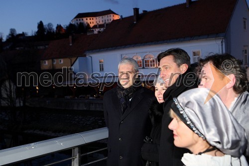 Boris Tadić, predsednik Srbije, Jadranka Kosor, premierka Hrvaške, Borut Pahor, premier Slovenije