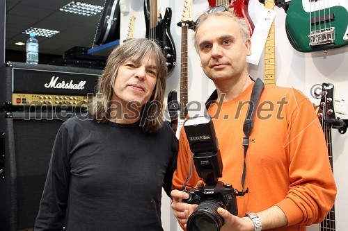 Mike Stern, jazz kitarist in Borut Midlil, fotograf