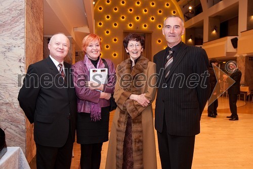 Zoran Klun, Plesna zveza Slovenije, dr. Meta Zagorc, plesna strokovnjakinja, Verena Šulek, članica mednarocne profesionalne plesne zveze, sodnica in Niko Basarič