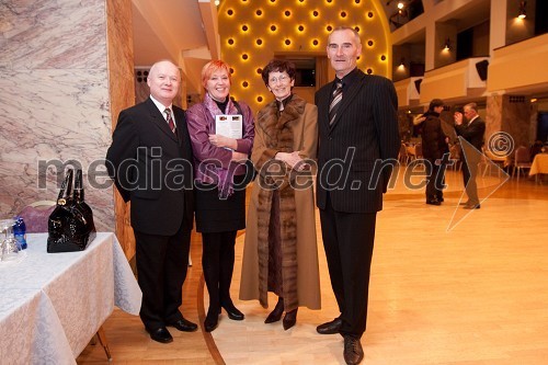 Zoran Klun, Plesna zveza Slovenije, dr. Meta Zagorc, plesna strokovnjakinja, Verena Šulek, članica mednarocne profesionalne plesne zveze, sodnica in Niko Basarič