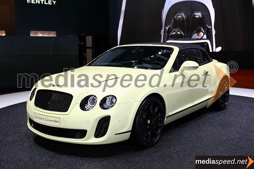 Bentley Supersports convertible