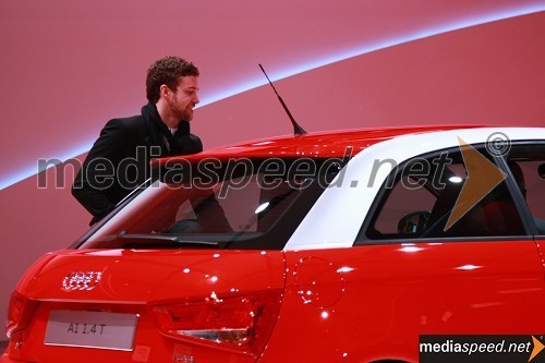 Audi A1 in Justin Timberlake