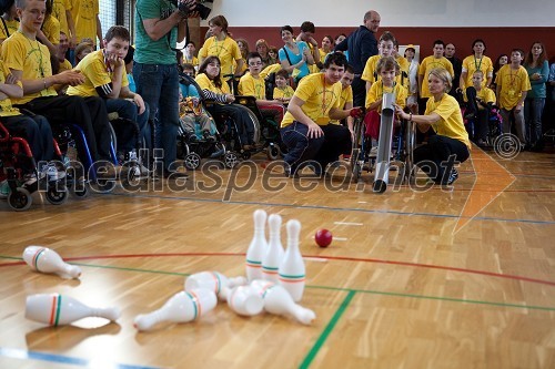 Tobogan bowling
