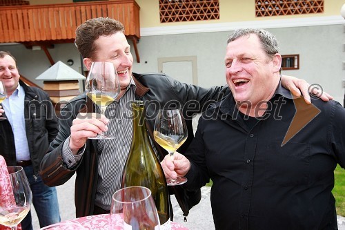 Danilo Steyer, vinogradništvo Steyer vina in Stojan Ščurek, vinar 
