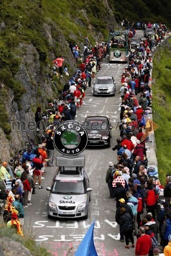 Škoda Auto je sponzor profesionalni kolesarski dirki Tour de France