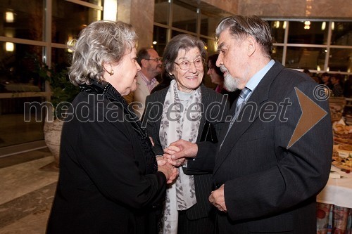 Veronika Zlobec, Tatjana Jelaska in Ciril Zlobec, literat