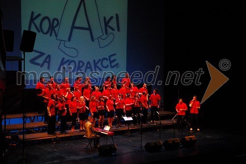 Tomaž Kozlevčar, dirigent in Perpetuum Jazzile, pevski zbor