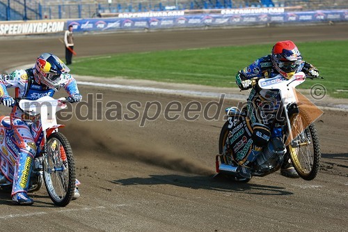 Jason Crump (Avstralija) in Emil Sayfutdinov (Rusija)