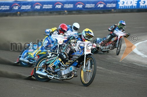 Tomasz Gollob (Poljska) in Emil Sayfutdinov (Rusija)