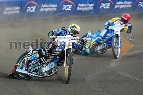 Emil Sayfutdinov (Rusija) in Tomasz Gollob (Poljska)