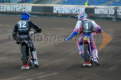 Chris Holder (Avstralija) in Jason Crump (Avstralija)