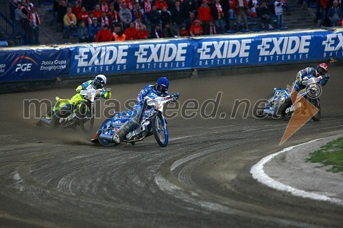 Kenneth Bjerre (Danska), Fredrik Lindgren (Švedska) in Rune Holta (Poljska)