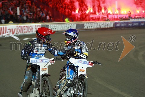 Janusz Kolodziej (Poljska) in Jaroslaw Hampel (Poljska)