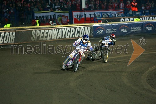 Jason Crump (Avstralija) in Emil Sayfutdinov (Rusija)