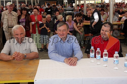 ..., dr. Danilo Türk, predsednik Republike Slovenije in Gregor Cerar, predsednik Zveze svobodnih sindikatov Slovenije (ZSSS) za Koroško in Podravje