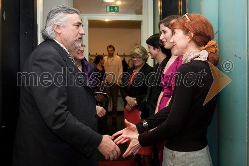 Andrej Pengov, radio Kaos in Barbara Hieng Samobor, direktorica MGL