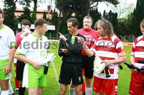 Danilo Steyer, kapetan Vinske nogometne reprezentance Slovenije in ...