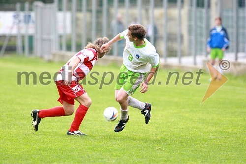 Matjaž Ščurek, član Vinske nogometne reprezentance Slovenije