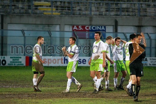 Člani Vinske nogometne reprezentance Slovenije