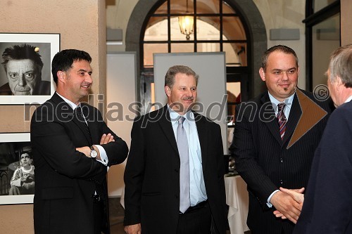 Robert Grah, direktor Pomurske gospodarskem zbornice, Franc 
Režonja, direktor Kmetijsko gozdarskega zavoda Murska Sobota, Damijan Jaklin, župam občine Velika Polana in predsednik Pomurske turistične zveze