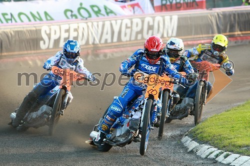 Nicki Pedersen (Danska), Fredrik Lindgren (Švedska), Emil Sayfutdinov (Rusija) in Tomasz Gollob (Poljska)