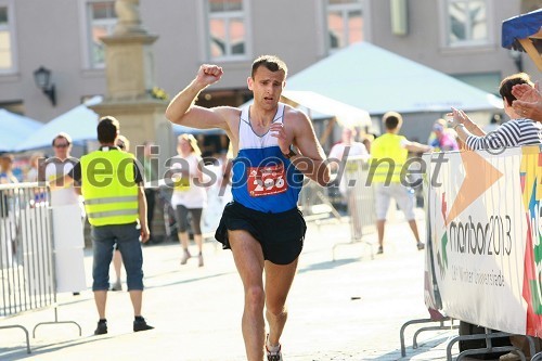 Riko Novak (zmagovalec trase B na 6,5 km) 14. ZZ Nesov tek 2010