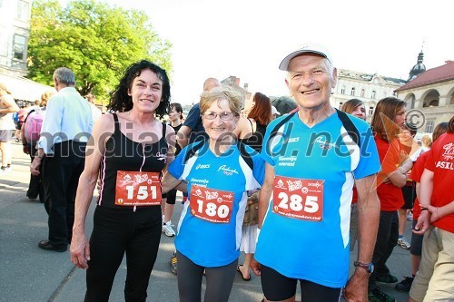 Jožica Šiftar, Lojzka Bratuša in Polde Dolenc