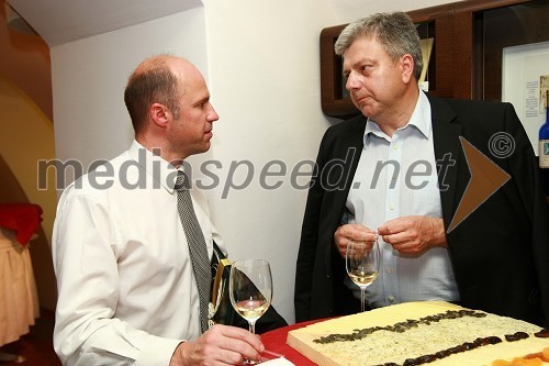 Matjaž Andric, direktor PE Pošte Slovenije Maribor in Andrej Verlič, podžupan Mestne občine Maribor