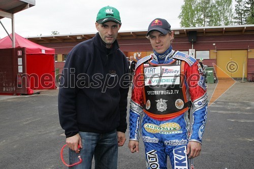 Tomasz Gollob (Poljska) in Jaroslaw Hampel (Poljska)