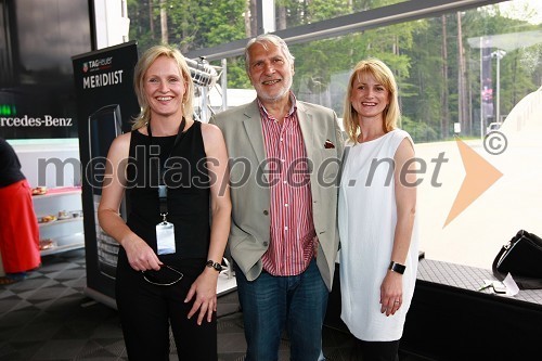 Claudia Lakner, vodja tržnih komunikacij AC-Intercar d.o.o., Boris Cavazza, režiser in Metka Pevec Kejžar, vodja službe za odnose z javnostmi, AC Intercar, d.o.o Ljubljana