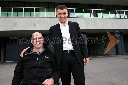 Franc Pinter - Ančo, paraolimpik, strelec in Stane Pintar, projekt Fair Play