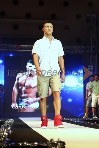 Uroš Kavčič, finalist Mister Slovenije 2010