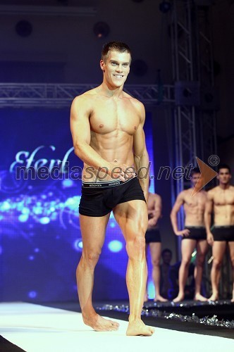 Alan Amadej Eferl, finalist Mister Slovenije 2010