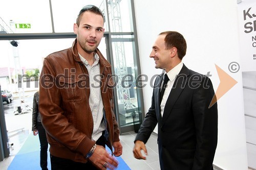 Andrej Glaser in Uroš Seles, direktor BMW Selmar d.o.o.