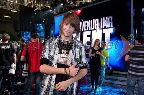 Peter Vode, finalist oddaje Slovenija ima talent