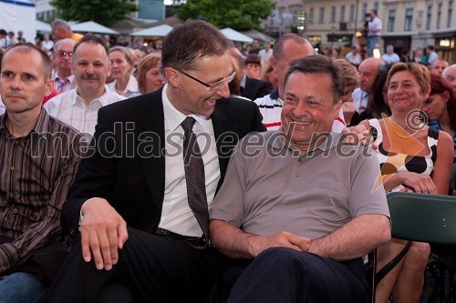 	dr. Igor Lukšič, minister za šolstvo in šport in Zoran Janković, župan mestne občine Ljubljana